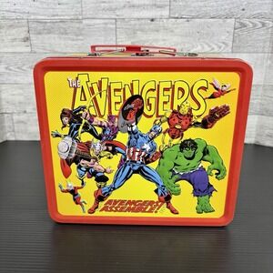 Surreal Entertainment Avengers Assemble Tin Titans Previews Exclusive Lunch Box